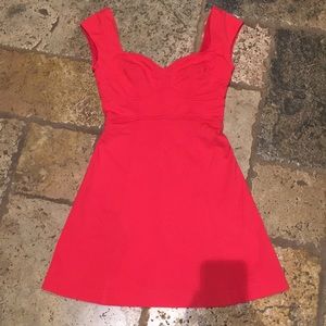 French connection red dress